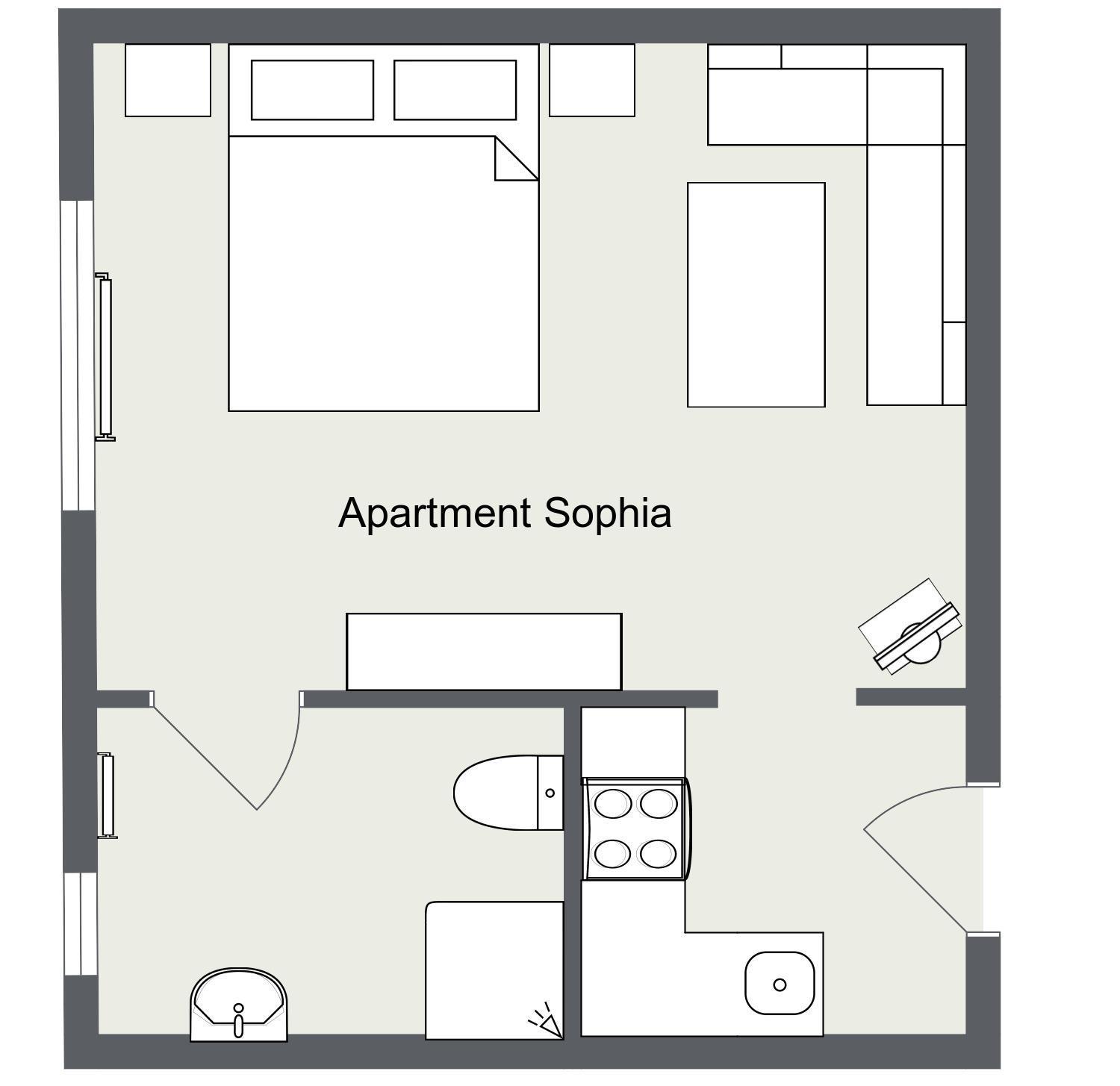 Flo'S Apartment 그로살 외부 사진